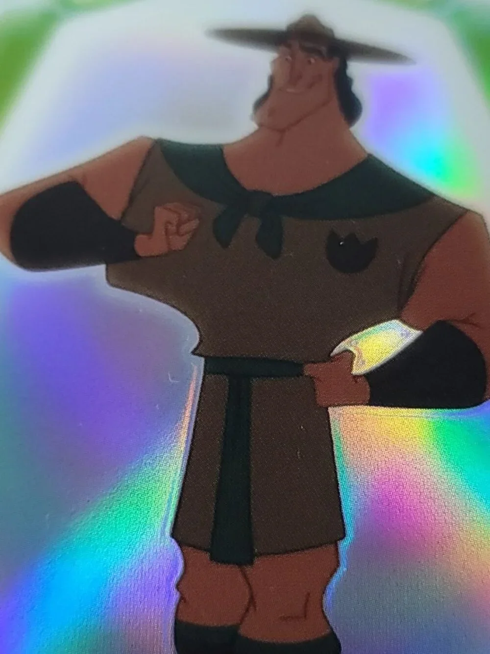 Kronk Topps 2026 Disney Neon Holo Chrome Refractor Limited 166/199 CNE